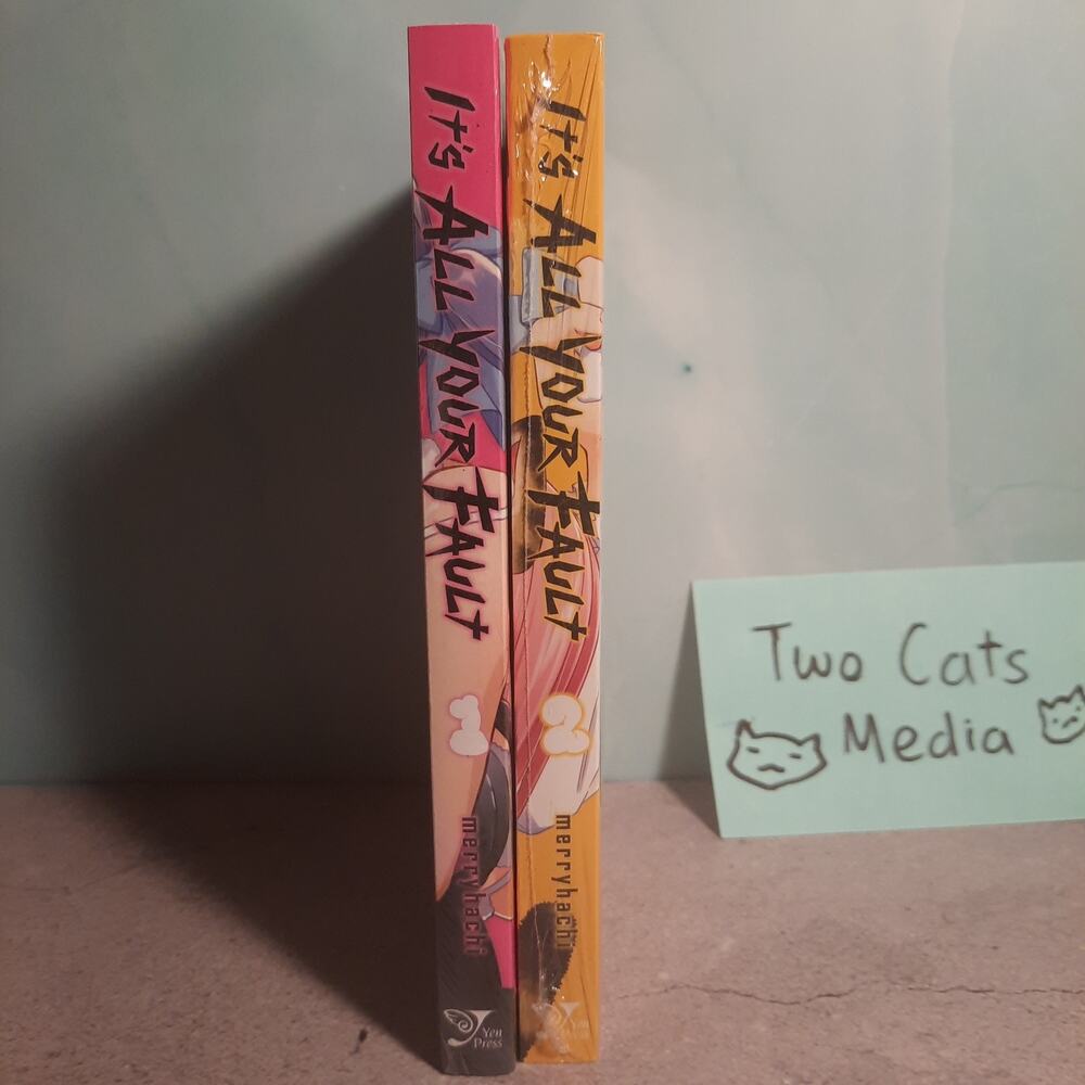 📖 It's All Your Fault Vol. 1-2 Official English Yuri Manga by merryhachi